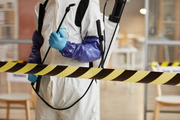 Professional Blood Cleanup technician working in Wildomar, CA
